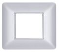 Placca in tecnopolimero 2P argento compatibile Matix 6970311026928 M5002 EL2073