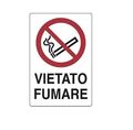Cartello segnaletico vietato fumare 20x30cm 80248143592331 WB1928
