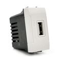 Alimentatore presa USB 5V 2A bianco compatibile Living International 6970597462885 829B/Int-Lgt EL2202