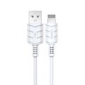 Cavo per ricarica e sincronizzazione Lightning 2m 2.4A bianco KSC-716 F2460