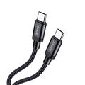 Cavo per ricarica e sincronizzazione type C 1m 5A nero JA034 F2030 usb-c tipo c type-c