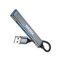 Hub USB 4 porte Type-c/USB2.0/USB3.0 nero KSC-1416