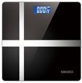 Bilancia pesapersone nera con display LCD KSC-1508 F2740