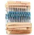Kit 2600pz resistenze 130 valori 1/4W 0.25W 1 Ω ~ 3MΩ WB821