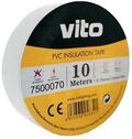 Nastro isolante 15mm 10m bianco Vito 6972538046314 7500070 EL2335