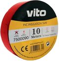 Nastro isolante 15mm 10m rosso 6972538046338 7500090 EL275