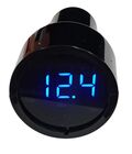 Voltmetro presa accendisigari 12-24V - Display blu T626