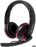 Cuffie gaming con microfono Tucci X5 - Nero e rosso 6971355100056 MOB1106