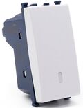 Interruttore unipolare bianco compatibile Vimar Arké 0793541339899 901B EL286