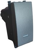 Interruttore unipolare grigio con spia compatibile Vimar Arké 0793541339936 961G EL375
