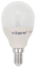 Lampadina LED mini globo E14 7W 527Lm 4000K luce naturale Vito 6970233839828 1515750 EL3284