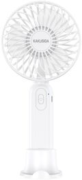 Ventilatore ricaricabile portatile con supporto da tavolo bianco KSC-1510 F2570