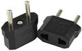 Adattatore da Spina Americana USA AUS a Presa 2 POLI ITALIANA Europea EU 10228