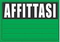 Cartello Affittasi in PVC - 2 colori disponibili Z777