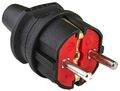 Spina schuko maschio IP20 nera 16A 250V Vito 8698553611020 8006510 EL132