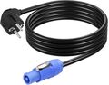 Cavo di alimentazione schuko a powercon tipo A 1,5 mm² 2m SP672