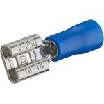 Connettore faston femmina 6.3mm rosso 1.5-2.5mm confezione da 100 03360143 8595563716472 B7975