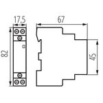 Contattatore modulare 230V 8.5-25A 1.4-5kW KMC-25-20 5905339232519 23251 KMC-25-20 KA1047