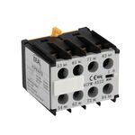 Blocco di contatti ausiliari per contattori di potenza mini KCPM – 2NO + 2NC 24113 5905339241139 KA2031