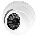 Telecamera di sicurezza con LED fittizia bianca WB2462 8053323556190