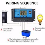 Regolatore di Carica Solare PWM 12/24 V 10A DY-003