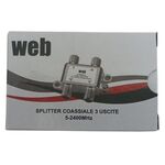 Splitter 3 uscite 5-2400MHz 8053323556312 MT155