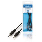 Cavo audio stereo Maschio da 3.5 mm 1.50m nero VLAB22000B15 5412810192274 ND9530