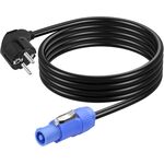 Cavo di alimentazione schuko a powercon tipo A 1,5 mm² 2m SP672