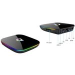 TV Box Android 10.0 Q PLUS 4gb RAM 64gb ROM con telecomando FO-Y7 WB112