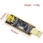 Modulo USB adattatore USB 2.0 a livello TTL seriale 5V 3.3V con cavi per Arduino WB277