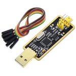 Modulo USB adattatore USB 2.0 a livello TTL seriale 5V 3.3V con cavi per Arduino WB277Modulo USB adattatore USB 2.0 a livello TTL seriale 5V 3.3V con cavi per Arduino WB277