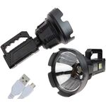 Torcia ricaricabile LED + COB con treppiede 150W 8518383430014 WB548