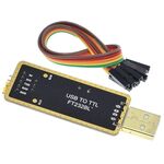 Modulo USB adattatore USB 2.0 a livello TTL seriale 5V 3.3V con cavi per Arduino WB277