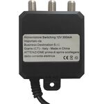 Alimentatore antenna TV 12V 300mA 2 uscite 8053323551935 MT200