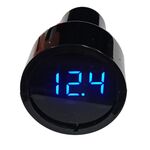 Voltmetro presa accendisigari 12-24V - Display blu T626