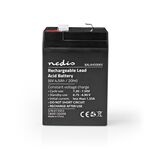Batteria al piombo ricaricabile Piombo-acido ricaricabile 6V  4500mAh BALA45006V 5412810284122 ND1077