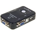 Switch KVM 2 porte USB 2.0 connettori USB/VGA  KVM21UA P1389Switch KVM 2 porte USB 2.0 connettori USB/VGA  KVM21UA P1389