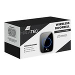 Campanello wireless nero 5 livelli di volume 5900779943421 00021803 WB237