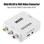 Mini convertitore da AV Audio ad VGA/jack audio WB2378Mini convertitore da AV Audio ad VGA/jack audio WB2378