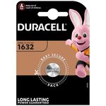 Batteria a bottone al litio 3V CR1632 Duracell 5000394007420 WB238