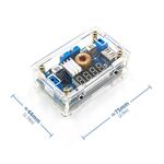 Regolatore di tensione da 5-36V a 1,25-32V DC con display e USB WB354