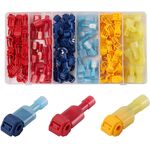 Kit 120pz terminali autofilettanti a giunzione rapida e a forcella con sgancio rapido WB380