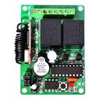 Ricevitore 433MHz 2 canali con 2 telecomandi Z320