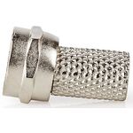 Connettore F - Maschio - Per Cavi Coassiali da 7,4 mm - 25 pezzi - Metallo CSVC41902ME 5412810299942 ND1750