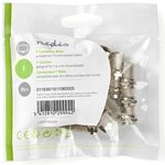 Connettore F - Maschio - Per Cavi Coassiali da 7,4 mm - 25 pezzi - Metallo CSVC41902ME 5412810299942 ND1750