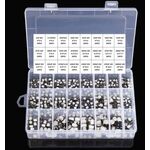 Condensatore elettrolitico in alluminio 1UF ~ 1000UF 6.3V-50V confezione da 400 F1520