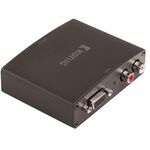 Convertitore video VGA Femmina+2 RCA Femmina - Uscita HDMI Konig 5412810240869 KNVCO3410 WB1395