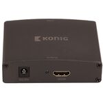 Convertitore video VGA Femmina+2 RCA Femmina - Uscita HDMI Konig 5412810240869 KNVCO3410 WB1395