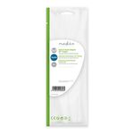 Adattatore Audio Ottico angolato 90° Maschio TosLink - Femmina TosLink 10 pezzi Nero CAGP25920BK 5412810298969 ND2296