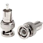 Adattatore BNC maschio -  RCA maschio Q827